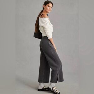 Anthropologie Daily Practice Slouchy Wide-Leg Pants